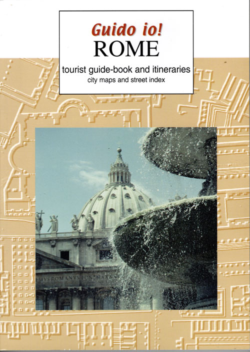 Cover of the complimentary hand-drawn Rome guide by Prati B&B